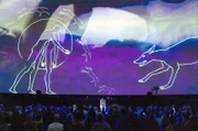 Musicverse kombiniert akustische und visuelle Medien auf eine synästhetische Weise, sodass kunstdialektische Räume und eine immersive Atmosphäre entstehen.