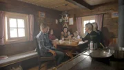 Rieder Hochalm Familie Garber in der alten Stube. Die Familie lebt im Sommer auf der Hochalm.