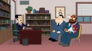 (v.l.n.r.) Ellen Riggs; Stan Smith; Direktor Lewis
