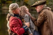 Outlander Staffel 5 Folge 12 Gerald Tyler als Arvin Hodgepile, Caitriona Balfe als Claire Randall, Ned Dennehy als Lionel Brown