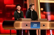 Die Kandidaten des Teams „Musik“: Johannes Oerding (l.) und Wincent Weiss (r.).