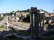 Das Forum Romanum.