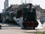 Ausfahrt des Chanderli aus Haltingen.