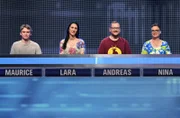 Die Kandidat:innen (v.l.n.r.): Maurice Vogg, Laura Yousuf, Andreas Greif und Nina Strelecky.