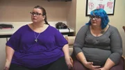 Jennifer and Marissa at the doctor.