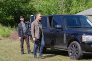 Special Agent Christopher LaSalle (Lucas Black, l.); Special Agent Dwayne Pride (Scott Bakula, r.)