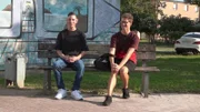 Pascal und Andy (re.); Pascal und Andy (re.)