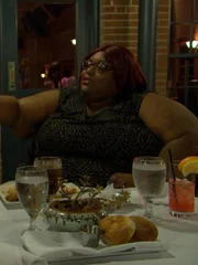 Tanisha is on a date.