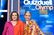Die Kandidatinnen des Teams "Kamera": Die Schauspielerinnen Nina Gummich (l.) und Caro Cult (r.).
