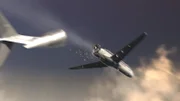 Am 27. Juni explodiert der Flug Itavia 870 über dem Mittelmeer. (synthetisches Bild)