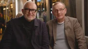 Bernd Siggelkow (Gründer, Kinder- und Jugendhilfswerk "Die Arche e.V.", rechts) zu Gast bei Andreas Bönte in der "nachtlinie".