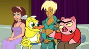 v.li.: Princess Clara, Wooldoor Sockbat, Xandir, Spanky Ham
