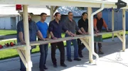 David Baker (r), Doug Marcaida (2.v.r), J.Neilson (3 v.r.), Will Willis (3 v. l)