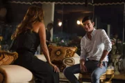 Cat Chambers (Poppy Montgomery, l.); Leo Murphy (Toby Schmitz, r.)