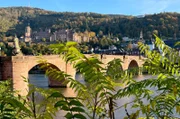 Romantik pur: Alte Brücke in Heidelberg