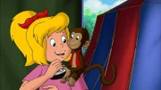 Bibi schließt Freundschaft mit dem Äffchen Chinchin.