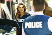 CASTLE - "Habeas Corpse" - When Richie "The Pitbull" Falco, a larger-than-life personal-injury attorney is found dead, Beckett and Castle investigate the many clients and competitors who had motive to kill him. But the mystery deepens when they discover a shocking secret that may be linked to Richie's murder, on "Castle," MONDAY, MARCH 30 (10:01-11:00 p.m., ET) on the ABC Television Network.   (ABC/Richard Cartwright) STANA KATIC