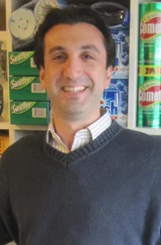 Jeff with stock pile.