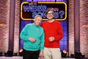 Die Kandidaten dieser Sendung: Die beiden ‚Die Sendung mit der Maus-Macher, den Autor, Regisseur und Darsteller Christoph Biemann (l.) und den Fernsehmoderator, Autor und Drehbuchautor Ralph Caspers (r.).