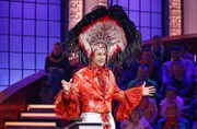 "Wer weiß denn sowas?"-Karneval-Spezial unter dem Motto "Karneval in Rio": Moderator Kai Pflaume mit Kostüm.