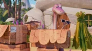 Minus Drei packt fast alles ein, für seinen Urlaub mit Lucy.