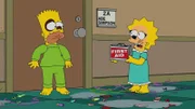 Bart (l.); Lisa (r.)
