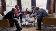 v.li.: Birgit Tabor-Hierhacker, Gerald Tabor-Hierhacker, Evert-Anthony Douwes und Evert Douwes im Gespräch.