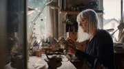 Martina Großer in der Werkstatt