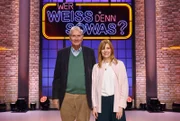 Die Kandidat:innen Journalist und Autor Ulrich Wickert (l.) und die Journalistin, Fernsehmoderatorin und Webvideoproduzentin Eva Schulz (r.).