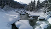 Winterlandschaft im Defereggental.