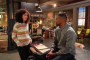 Jasmin Savoy Brown (Allison Adams), Charles Michael Davis (Ted).