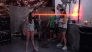 L-R: Nora Thunderman (Addison Riecke), Max Thunderman (Jack Griffo), Billy Thunderman (Diego Velazquez), Hank Thunderman (Chris Tallman), Barbara "Barb" Thunderman (Rosa Blasi)