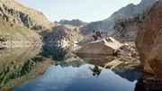 Cesc Vilasevil ist Apnoetaucher und hat die Bergseen der Pyrenäen für sich entdeckt.