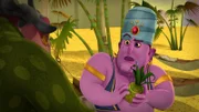 Baba Jaga hat Dschinni in seinem Urlaub aufgesucht.