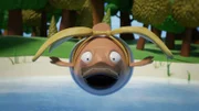Nö-Nö fliegt.