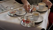 Im Kaffeehaus.