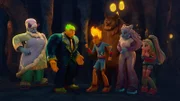 v.li.: Tundra, Hades, Heath, Kuma, Abbey, Lagoona