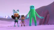 v.li.: Ella, Slippy, Madhu