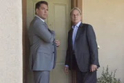 Ein neuer Fall wartet auf DiNozzo (Michael Weatherly, l.) und Gibbs (Mark Harmon, r.) ...