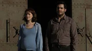 Rachel Russo (Olivia Morris, l.); Liam Ruddock (Ben Cura, r.)