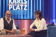 Von links: Hannes Ringlstetter und Eva Karl Faltermeier.