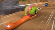 Sturm hat eine Schnecke gefangen - oder hat die Schnecke Sturm gefangen?