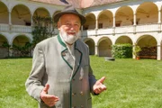Sepp Forcher im Schloss Deutschkreuz.