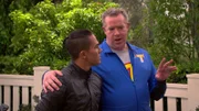L-R: Tech Rider (Carlos PenaVega), Hank Thunderman (Chris Tallman)