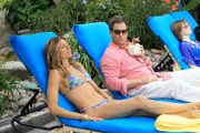 Michael Weatherly und Andrea Bogart