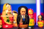Putin-Matroschkas sind ein beliebtes Souvenir für Russland- und Putin-Fans.