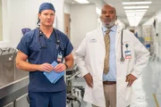 L-R: Dr. Bruce (Josh Lawson), Dr. Ron (David Alan Grier)