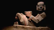 Stufe II Chacmool. Templo Mayor, Mexiko-Stadt, Mexiko