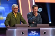 Die Kandidaten des Teams "Schauspiel": Der Schauspieler Christian Wolff (l.) und der Schauspieler Hardy Krüger jr. (r.).