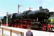 Dampflok 50 2988 im Bahnhof Blumberg-Zollhaus.